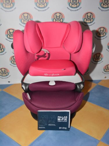 GYÖNYÖRŰ Cybex Pallas M-Fix Gold "Passion Pink" 9-36kg gyerekülés
