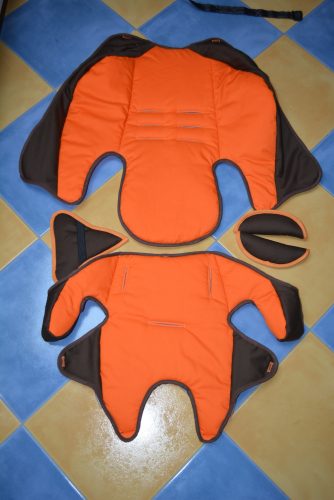 Concord Trimax 9-18kg ill. 9-36kg üléshuzat garnitúra narancs - barna