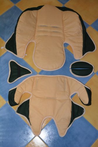 Concord Trimax 9-18kg ill. 9-36kg üléshuzat garnitúra bézs - sötétzöld