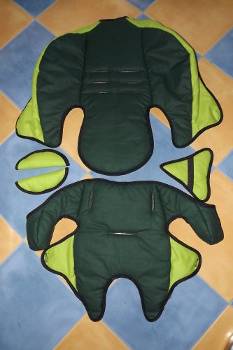 Concord Trimax 9-18kg ill. 9-36kg üléshuzat garnitúra sötétzöld - világoszöld