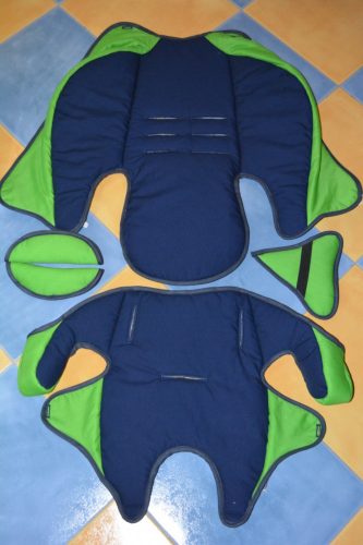 Concord Trimax 9-18kg ill. 9-36kg üléshuzat garnitúra sötétkék - világoszöld