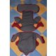 Concord Lift Evo 15-36kg üléshuzat garnitúra szürke - bordó