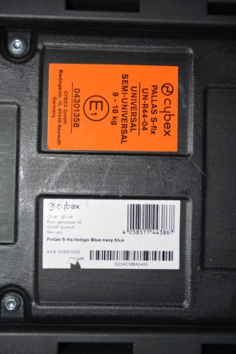 Cybex Pallas S-fix Gold "Indigo Blue" 9-36kg HIBÁTLAN gyerekülés 