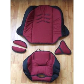   Concord Fixmax 9-36kg üléshuzat garnitúra bordó - fekete külső