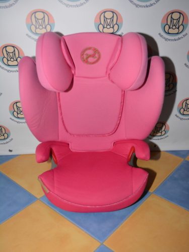 GYÖNYÖRŰ Cybex Solution S-fix Gold isofix "Fancy Pink" 15-36kg gyerekülés