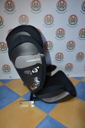Cybex Solution S i-fix Gold isofix "Deep Black" 15-36kg HIBÁTLAN gyerekülés (újabb kiadás!)