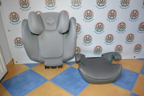 Cybex Solution S i-Fix 100-150 cm "Manhattan Grey" gyerekülés i-Size (újabb kiadás )