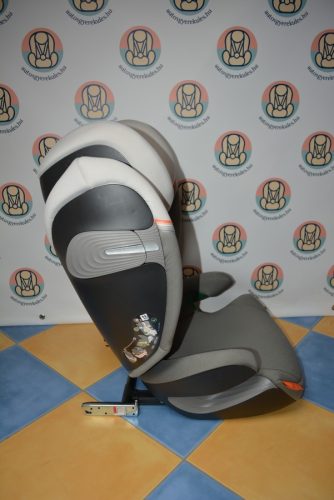 Cybex Solution S2 i-Fix 100-150 cm Gold "Lava Grey" HIBÁTLAN gyerekülés 4-12 év (legújabb kiadás!)