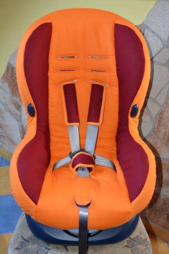 Maxi Cosi Priori 9-18kg üléshuzat garnitúra narancs - bordó betét