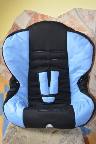 Maxi Cosi Priori SPS 9-18kg üléshuzat garnitúra fekete - világoskék betét