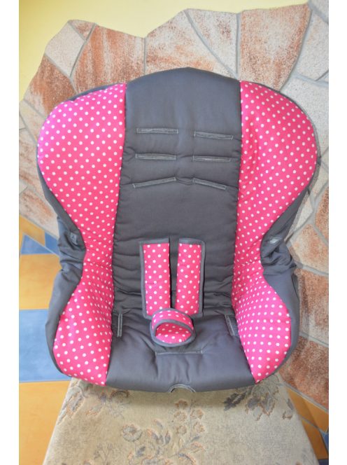 Maxi Cosi Priori SPS 9-18kg üléshuzat garnitúra szürke - pink pöttyös