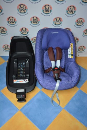 Maxi-Cosi 2wayPearl isofix 67-105cm GYÖNYÖRŰ reboard gyerekülés + Maxi-Cosi 2wayFix Base rögzítőtalp+extrák