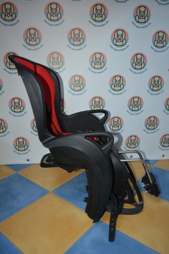 Hamax Kiss Black/Red Padding bicikliülés hátra kitűnő állapotban!