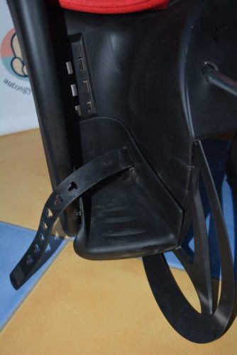 Hamax Kiss Black/Red Padding bicikliülés hátra kitűnő állapotban!