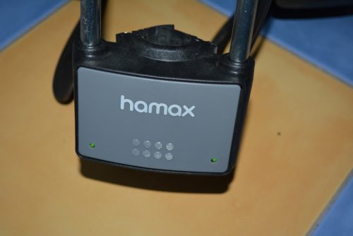 Hamax Kiss Black/Red Padding bicikliülés hátra kitűnő állapotban!