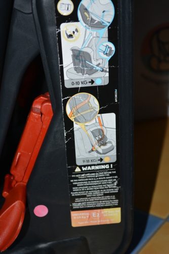 Nania Cosmo SP 0-18kg újszerű gyerekülés 