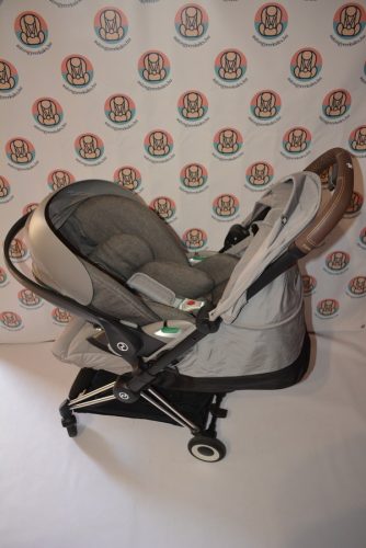 Cybex Coya Comfort Platinum GYÖNYÖRŰ multifunkciós babakocsi + Cybex Cloud Z hordozó