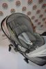 Cybex Coya Comfort Platinum GYÖNYÖRŰ multifunkciós babakocsi + Cybex Cloud Z hordozó