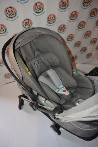 Cybex Coya Comfort Platinum GYÖNYÖRŰ multifunkciós babakocsi + Cybex Cloud Z hordozó
