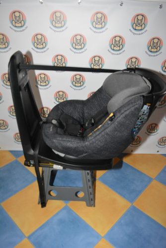 Maxi-Cosi Axissfix Air 61-105cm "Nomad Grey" GYÖNYÖRŰ reboard gyerekülés