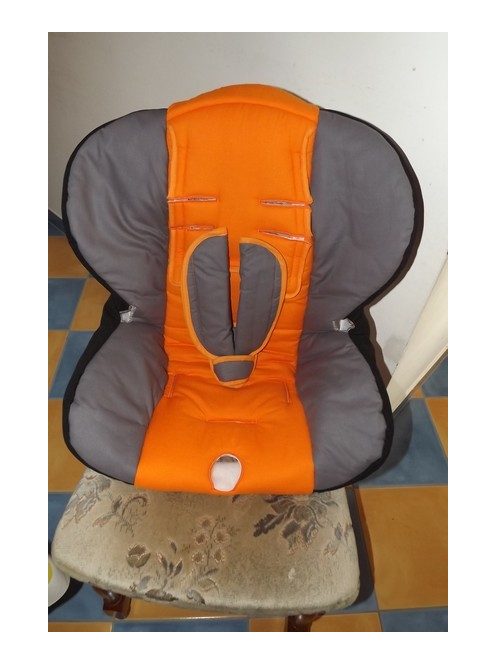 Maxi Cosi Priori XP 9-18kg üléshuzat garnitúra narancs - szürke - fekete