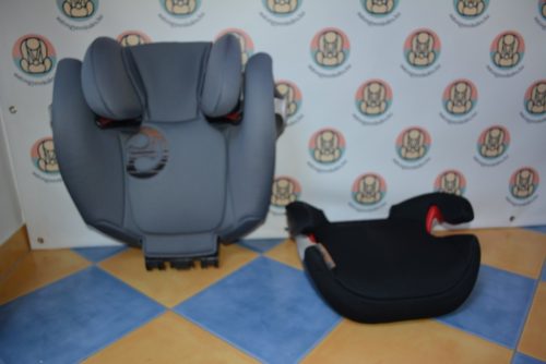 Cybex Solution M-Fix "Pepper Black" isofix GYÖNYÖRŰ 15-36kg gyerekülés 