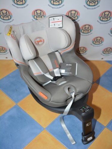 HIBÁTLAN Cybex Sirona S2 i-size "Lava Grey" reboard forgatható gyerekülés