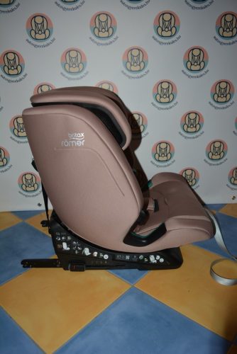 Britax Römer Evolvafix 76-150 cm "Dusty Rose" HIBÁTLAN gyerekülés 15 hó-12 év (2024-es!)