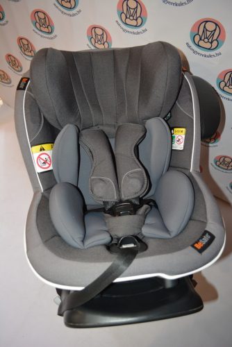 BeSafe iZi Turn 61-105cm Premium Car "Interior Black" GYÖNYÖRŰ FORGATHATÓ reboard gyerekülés 3 hó-4 év