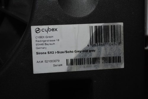 Cybex Sirona SX2 61-105cm Gold "Soho Grey" HIBÁTLAN reboard gyerekülés