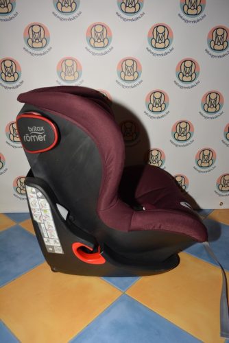 Britax Römer King II Black Series "Burgundy Red" 9-18kg HIBÁTLAN gyerekülés