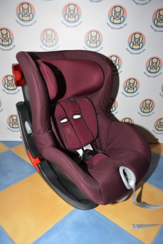 Britax Römer King II Black Series "Burgundy Red" 9-18kg HIBÁTLAN gyerekülés