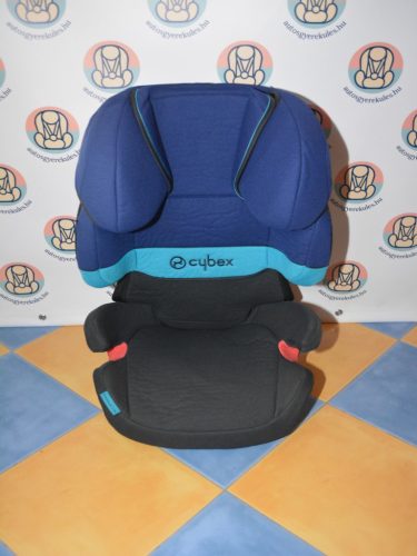 ÚJSZERŰ Cybex Solution X-Fix "Navy Blue" 15-36kg gyerekülés 