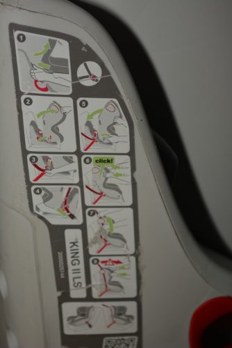 Britax Römer King II LS "Black Ash" 9-18kg gyerekülés