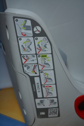 Britax Römer King II  "Storm Grey" 9-18kg ÚJSZERŰ gyerekülés