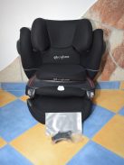 HIBÁTLAN Cybex Pallas M-Fix SL "Pure Black" 9-36kg gyerekülés + ajándék isofix adapter!