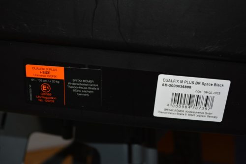 BRITAX RÖMER DUALFIX M PLUS i-Size isofix "Space Black" HIBÁTLAN gyerekülés (2023-as)