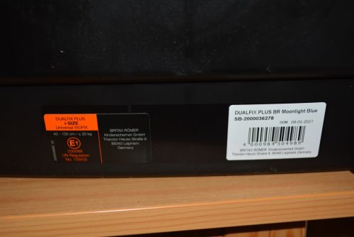 BRITAX RÖMER DUALFIX M PLUS i-Size isofix "Moonlight Blue" HIBÁTLAN gyerekülés (2023-as)