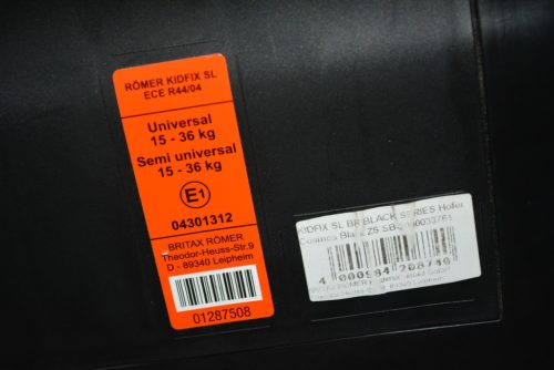 Britax Römer Kidfix SL Black Series "Cosmos Black" 15-36kg HIBÁTLAN gyerekülés (2.)