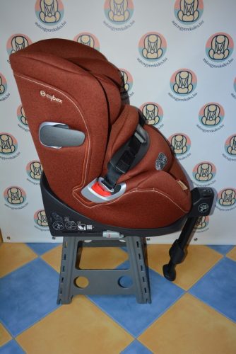 Cybex Anoris T 76-115cm Platinum "Autumn Gold" HIBÁTLAN  LÉGZSÁKOS gyerekülés 15 hó-6 év