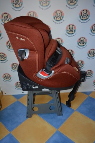 Cybex Anoris T 76-115cm Platinum "Autumn Gold" HIBÁTLAN  LÉGZSÁKOS gyerekülés 15 hó-6 év