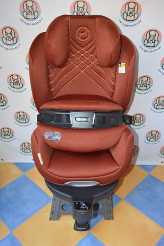 Cybex Anoris T 76-115cm Platinum "Autumn Gold" HIBÁTLAN  LÉGZSÁKOS gyerekülés 15 hó-6 év